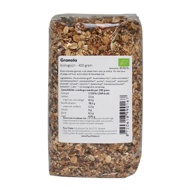 Biologische Granola Basis - 400g