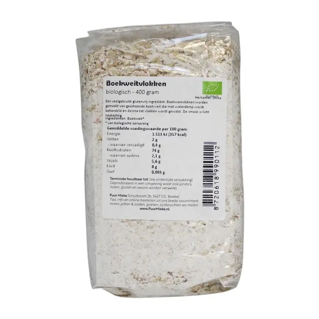 Biologische Boekweitvlokken - 400g