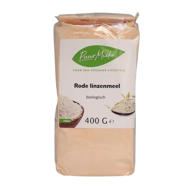 Biologisch Rode Linzenmeel - 400g