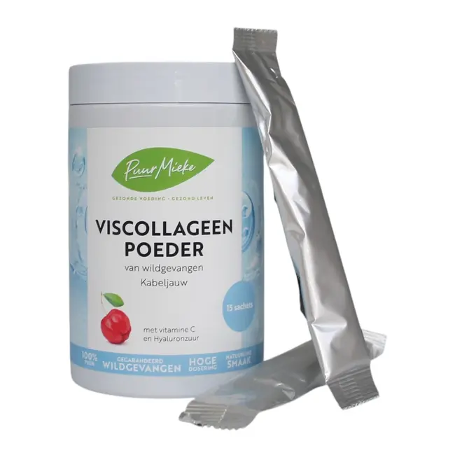 Viscollageen Poeder met Hyaluronzuur & Vitamine C - 250g
