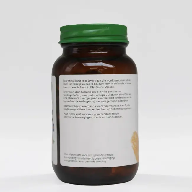 Levertraan Kabeljauw  - 500mg - 100 softgels