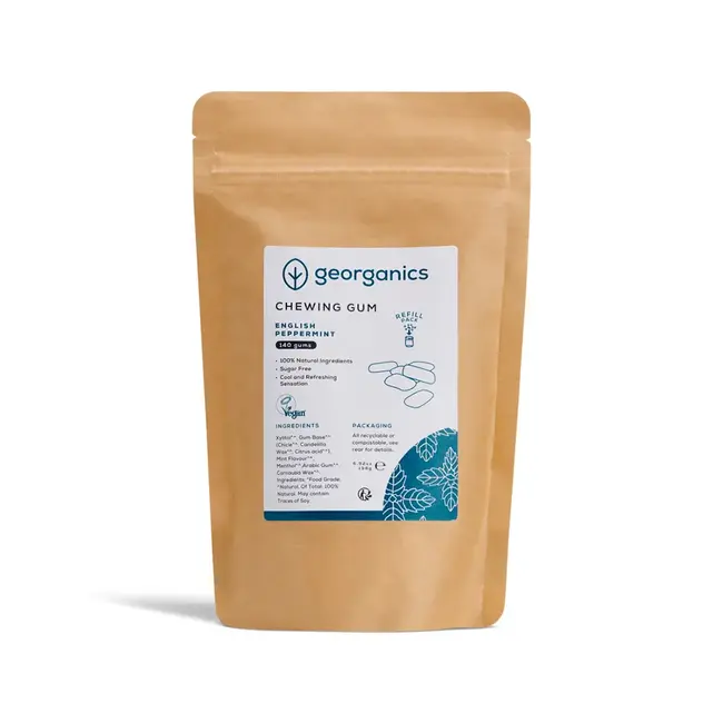 Natuurlijke Kauwgom - Engelse Pepermunt