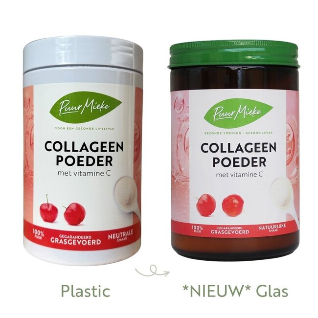 Collageen poeder met vitamine C gehydrolyseerd - 270g