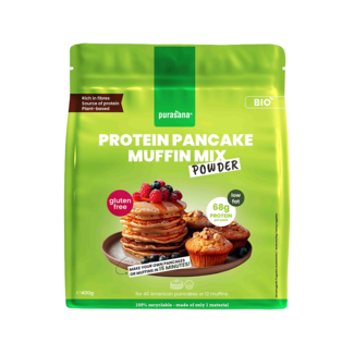 Purasana Proteïne Pannenkoekenmix & Muffin mix - 400g - BIO