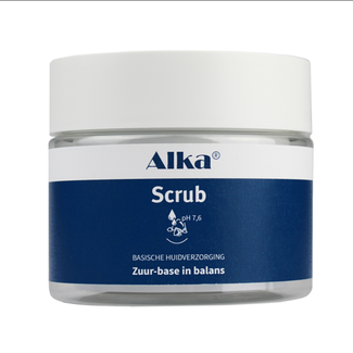 Alka Basische Olie-Zout Scrub - 250g