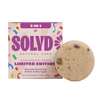 Solyd 3-in-1 Bar Birthday Cake - 60g