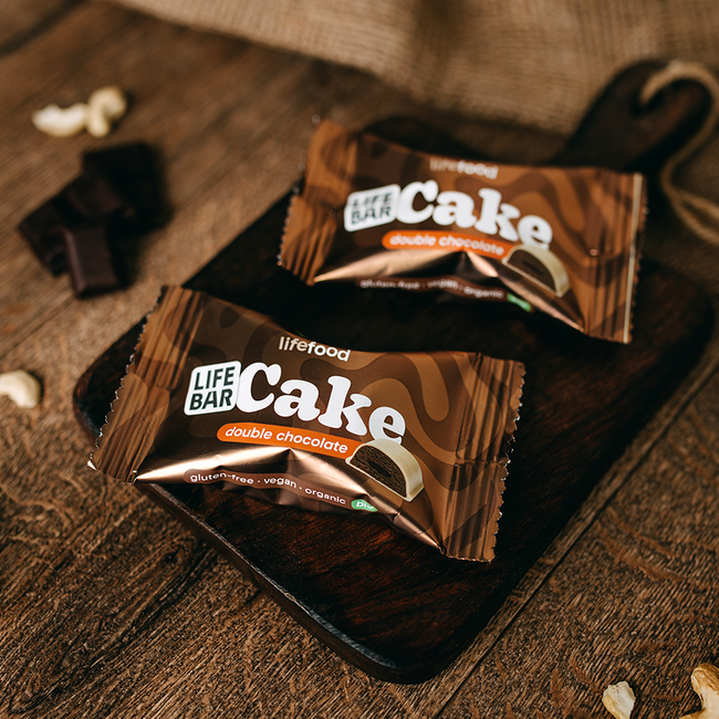 Lifebar Cake - Double Chocolate - 35g - BIO