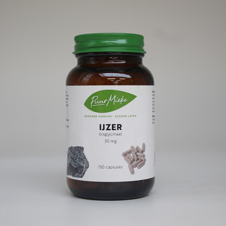 Puur Mieke IJzer Bisglycinaat - 30mg - 150 capsules
