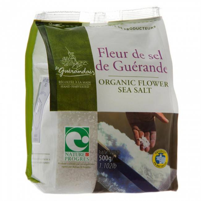Fleur de Sel Keltisch zeezout 500g Grof Puur Mieke