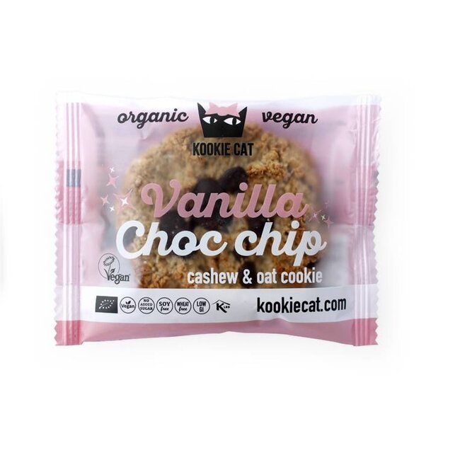 Vanille en Chocolate Chip Koek 50g - BIO