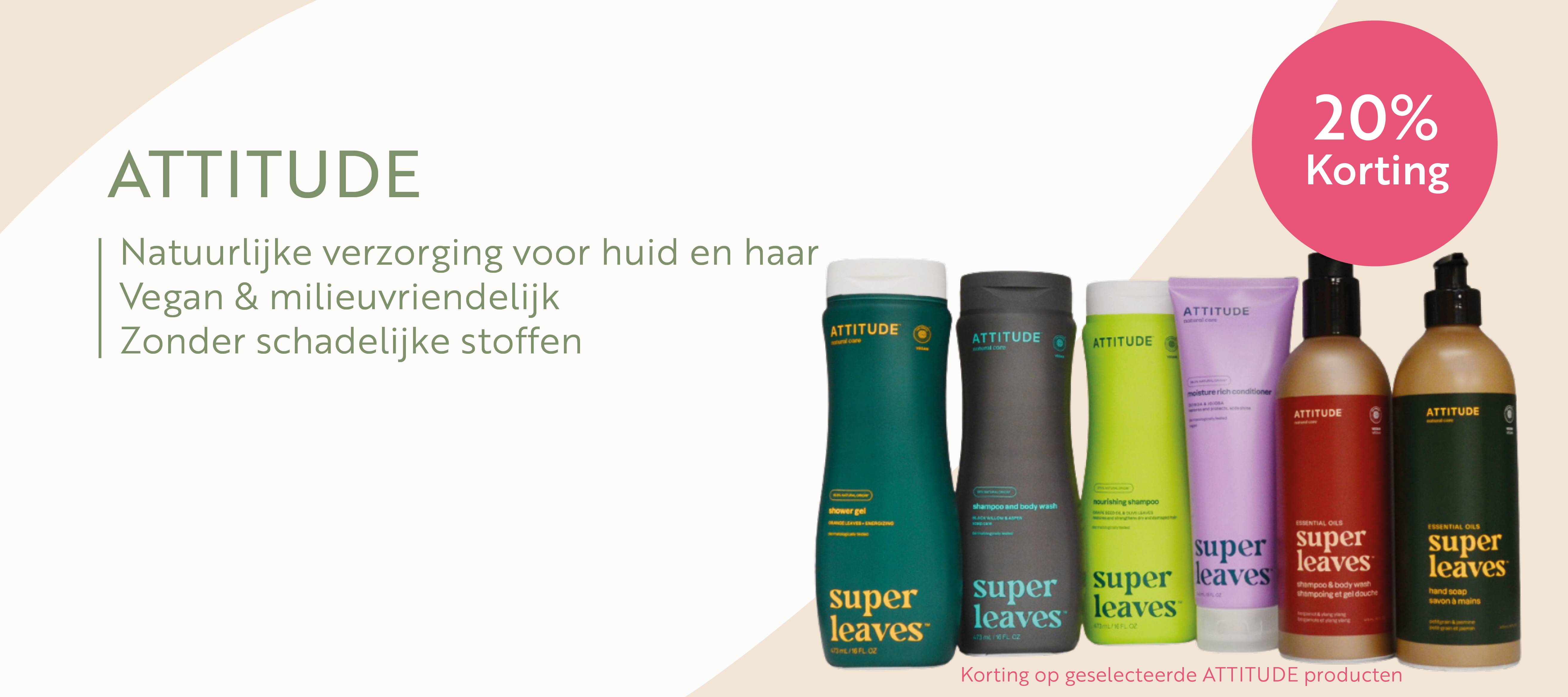 20% korting ATTITUDE