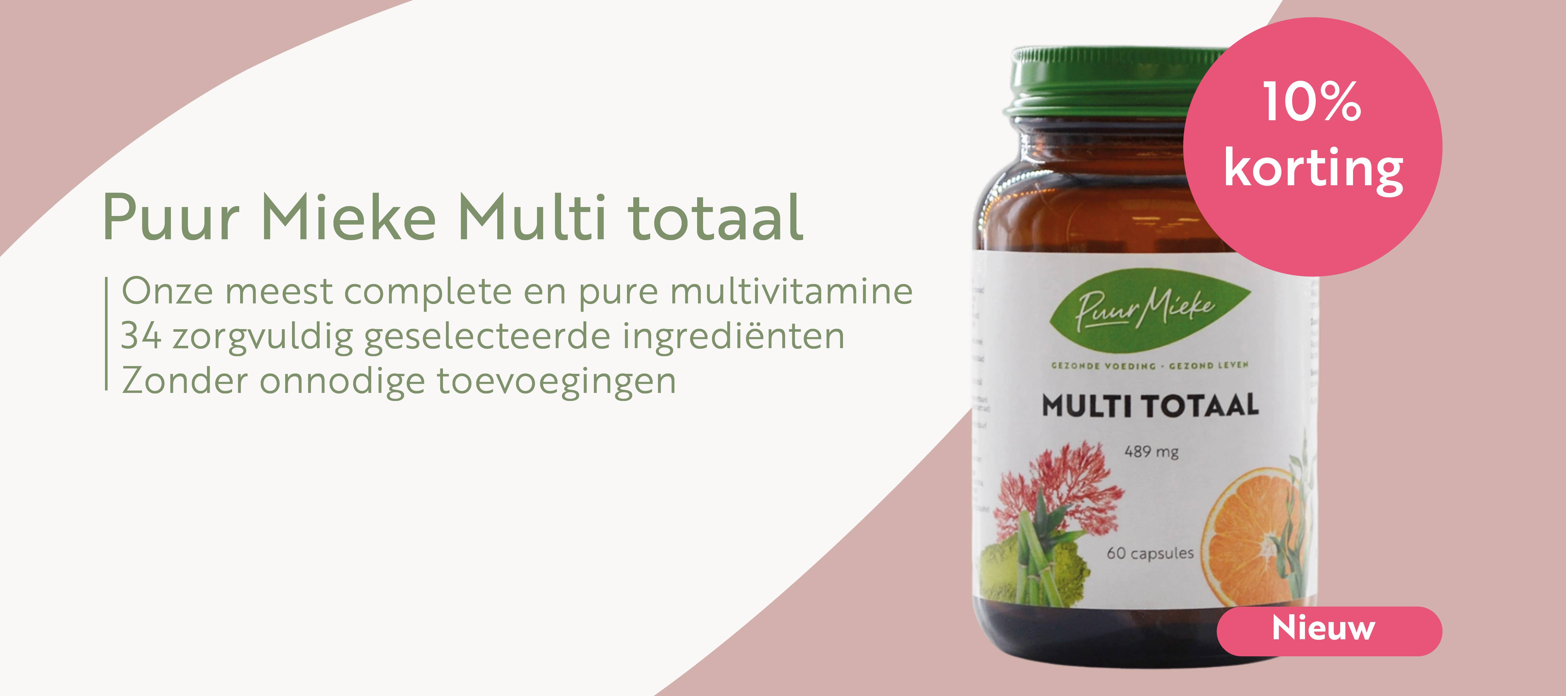 10% korting Puur Mieke Multi totaal