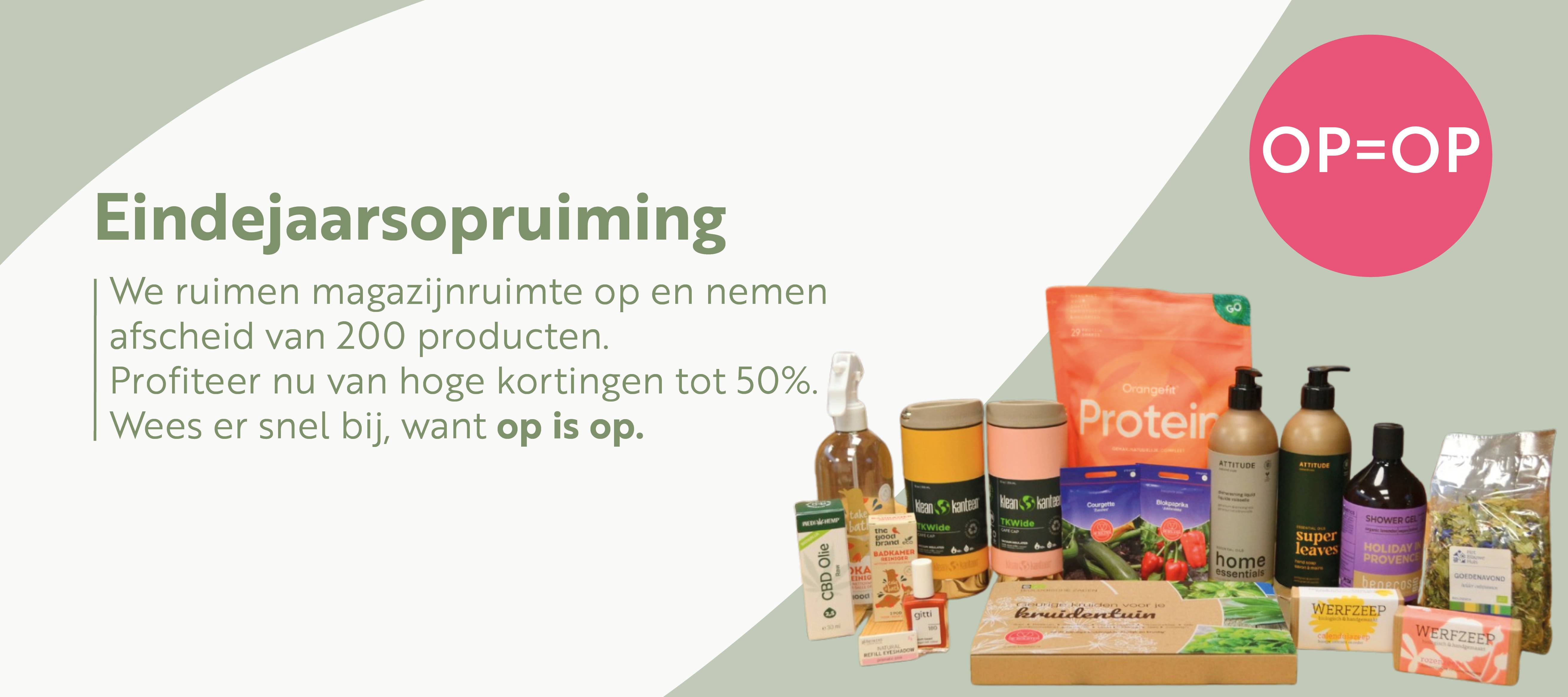 OP=OP Eindejaarsopruiming 
