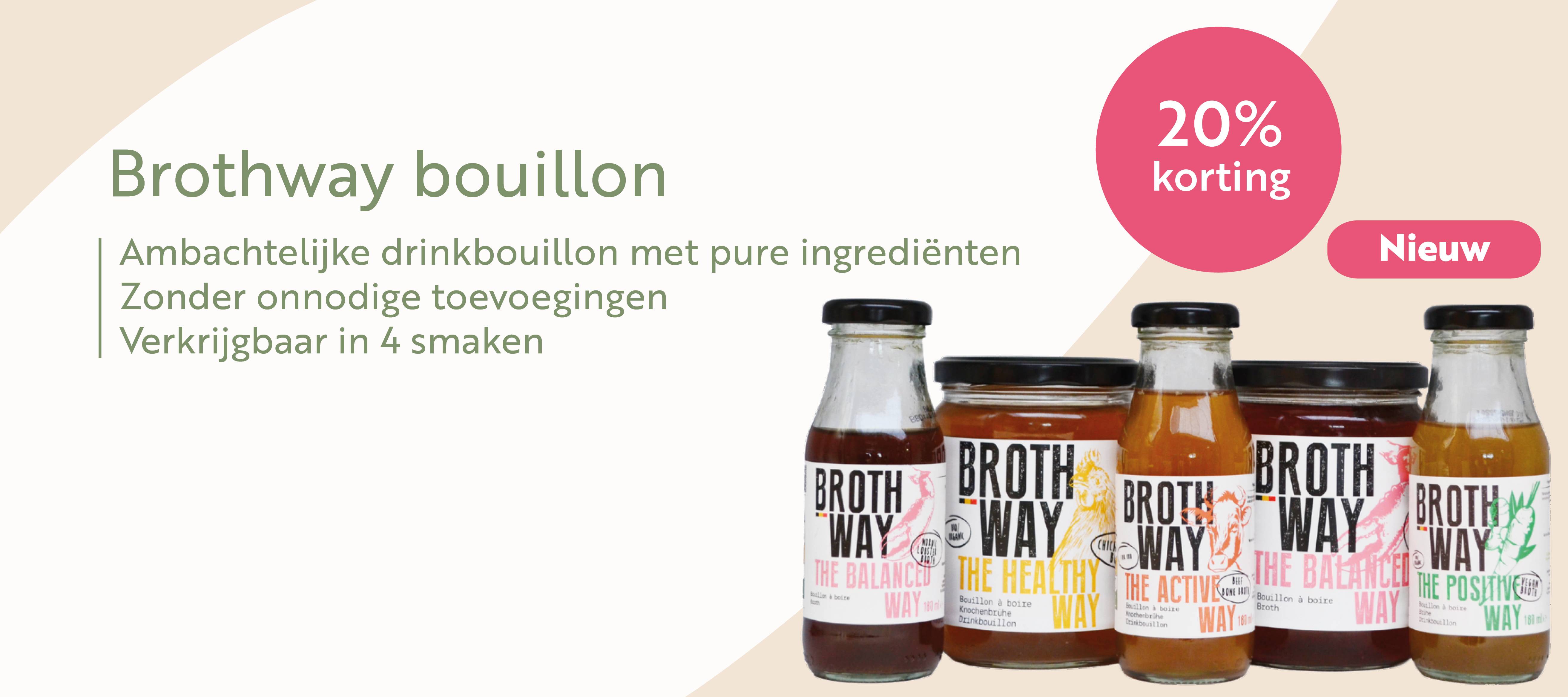 Brothway bouillon 20% korting