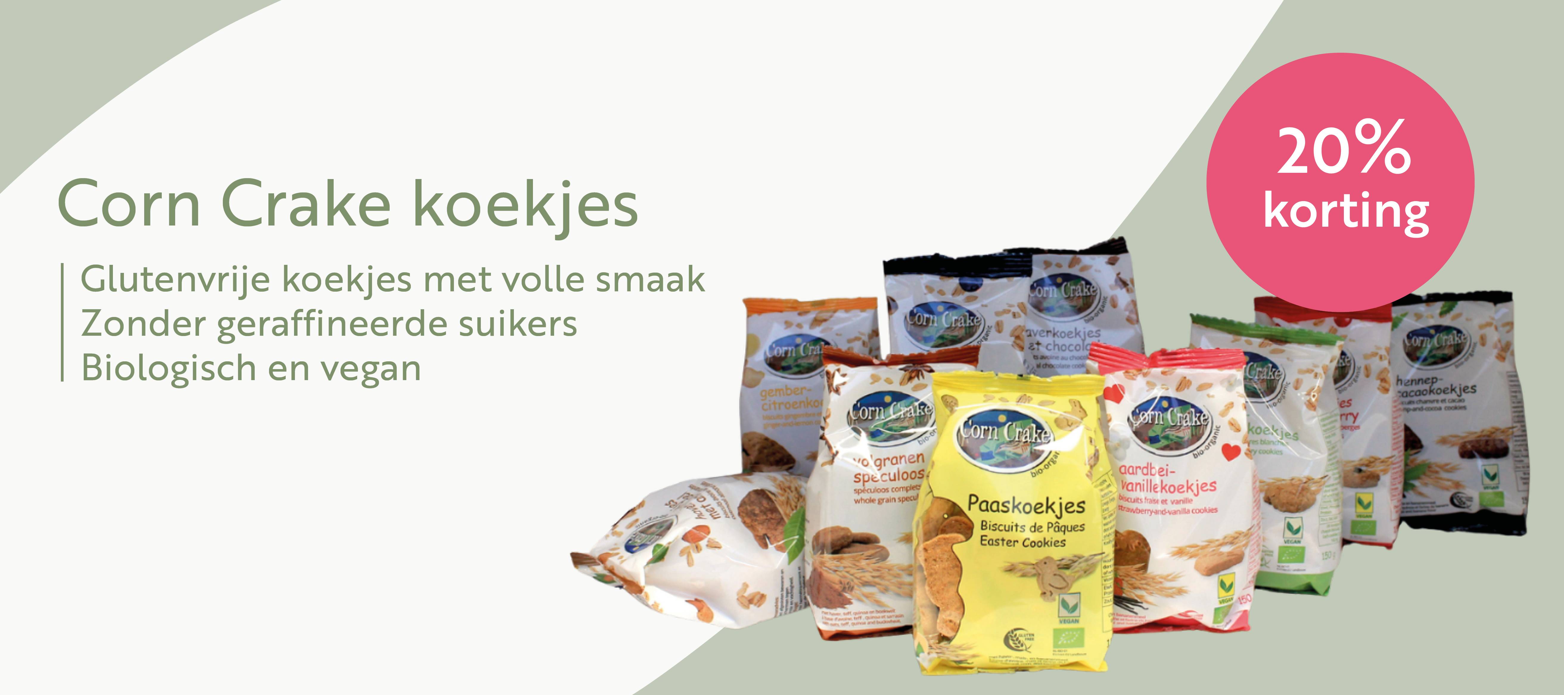 20% Corn Crake koekjes