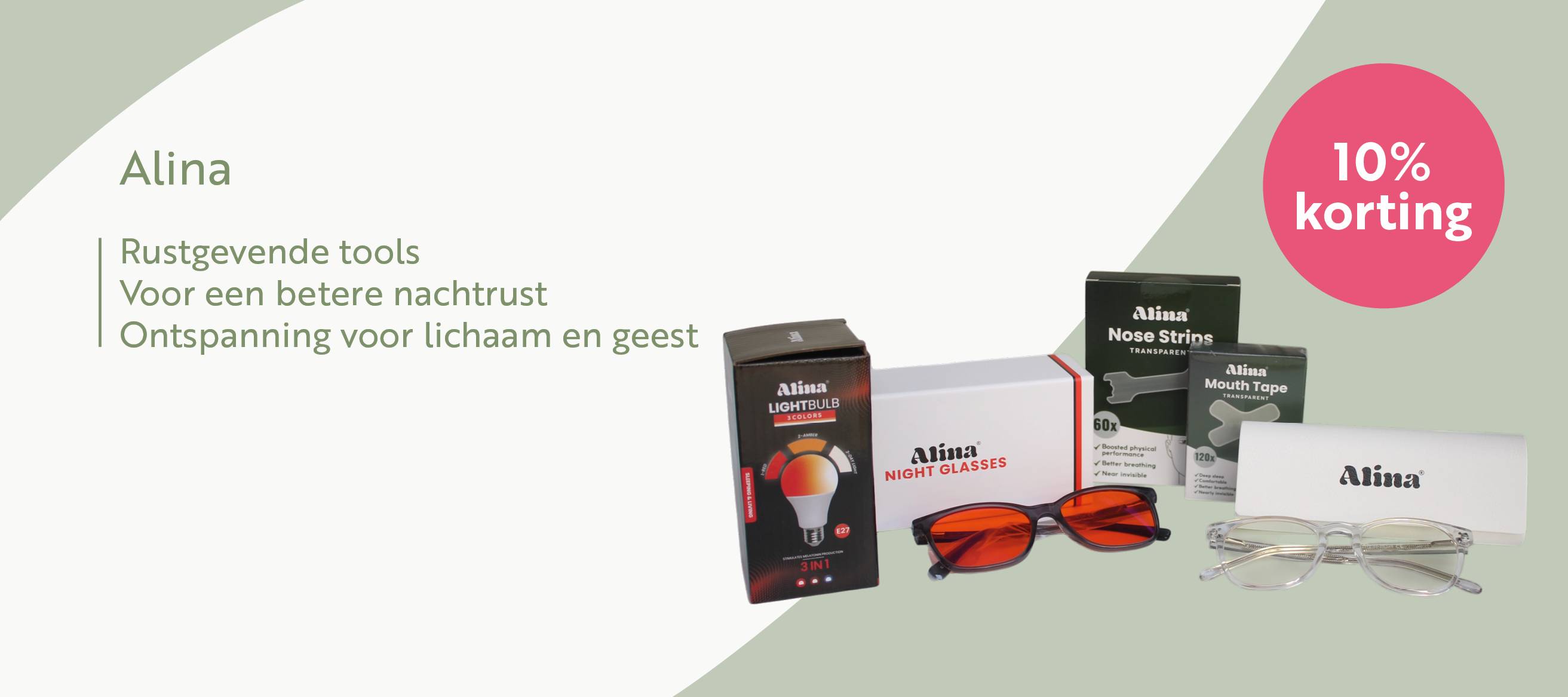 10% korting Alina