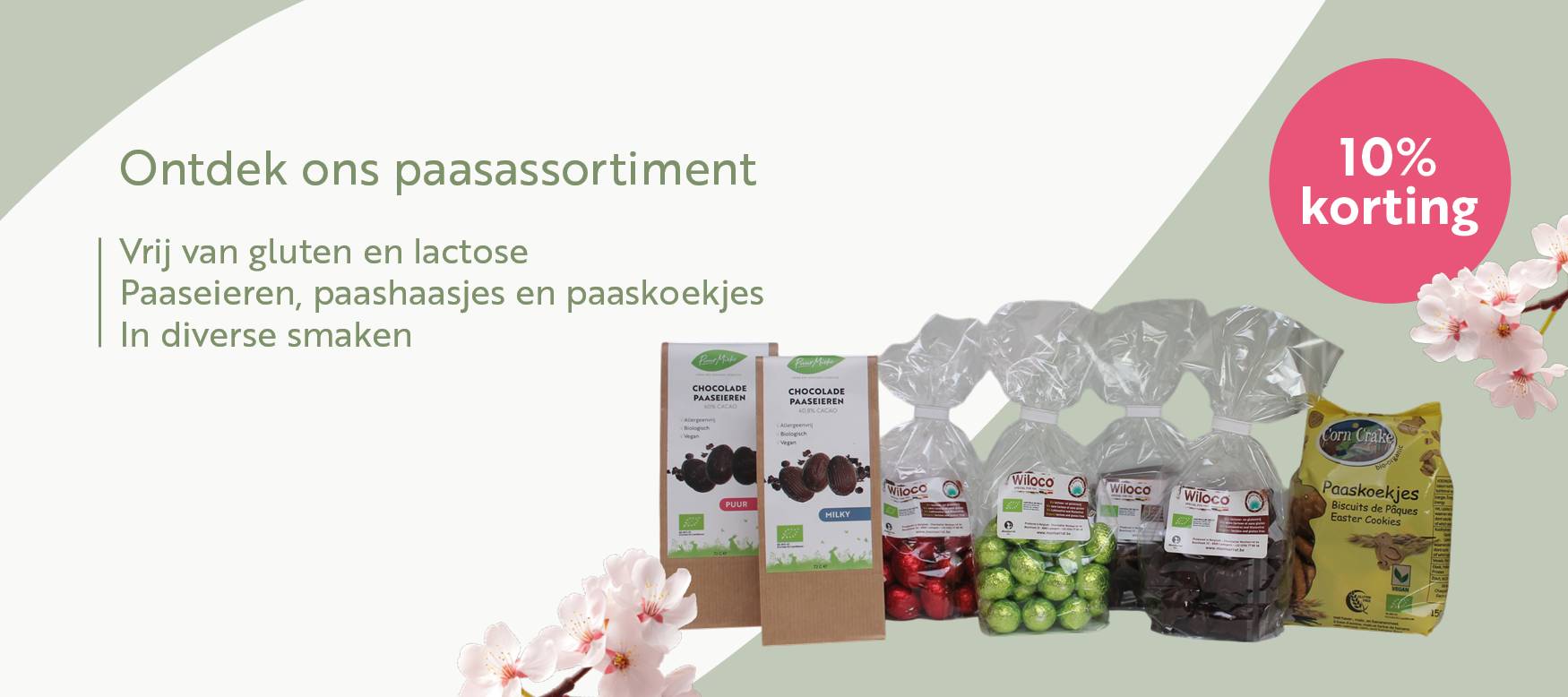 10% korting Paasassortiment