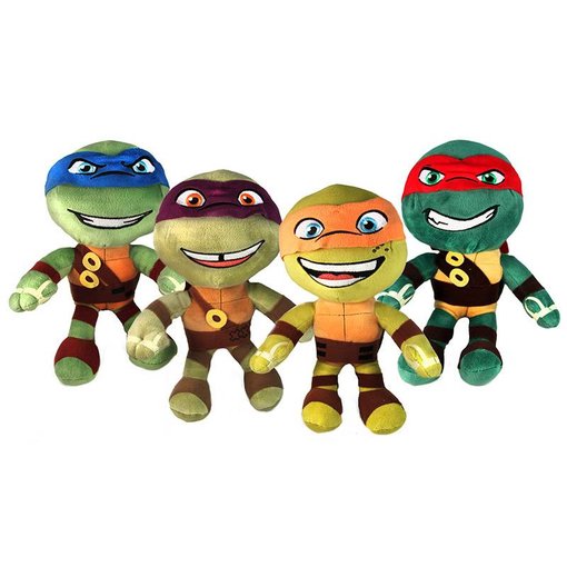 Teenage Mutant Ninja Turtles Teenage Mutant Ninja Turtles knuffel: Leonardo, Donatello, Michelangelo of Raphael