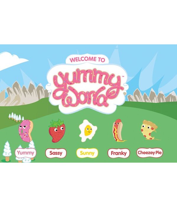 Yummy World Yummy World Spiegelei knuffel Sunny