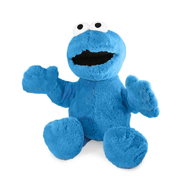 Sesamstraat Koekiemonster knuffel, 56 cm