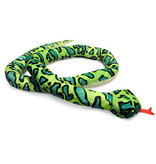 Slang knuffel (2.5 meter) Groen of Geel