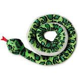 Slang knuffel (2.5 meter) Groen of Geel