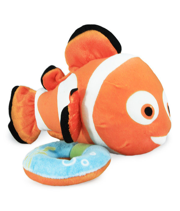 troon hotel overschrijving Finding Nemo baby knuffel met stoffen rammelaar - Fluzzy