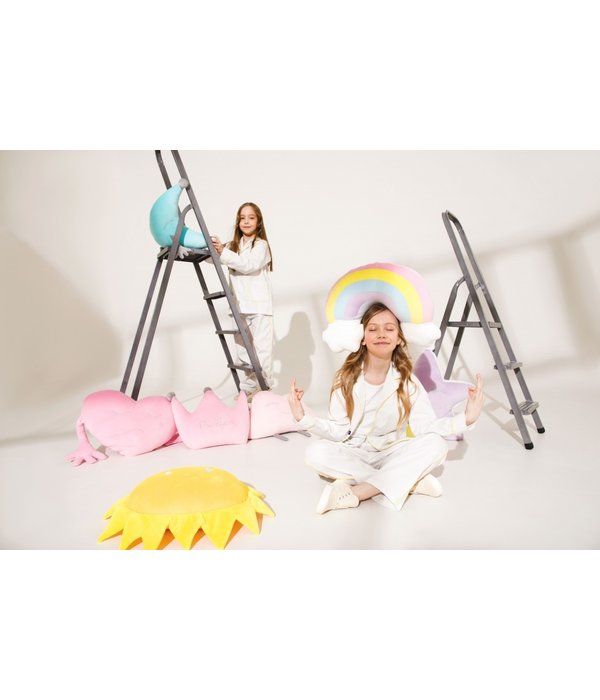 Orange Toys Regenboog knuffel kussen