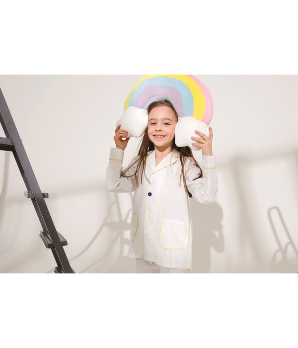 Orange Toys Regenboog knuffel kussen