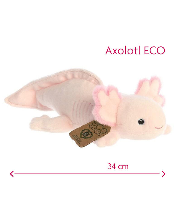 Aurora Axolotl knuffel ECO