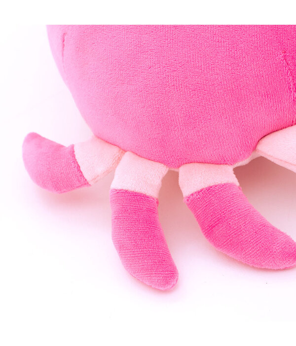 Orange Toys Krab knuffel grappige roze (60 cm)