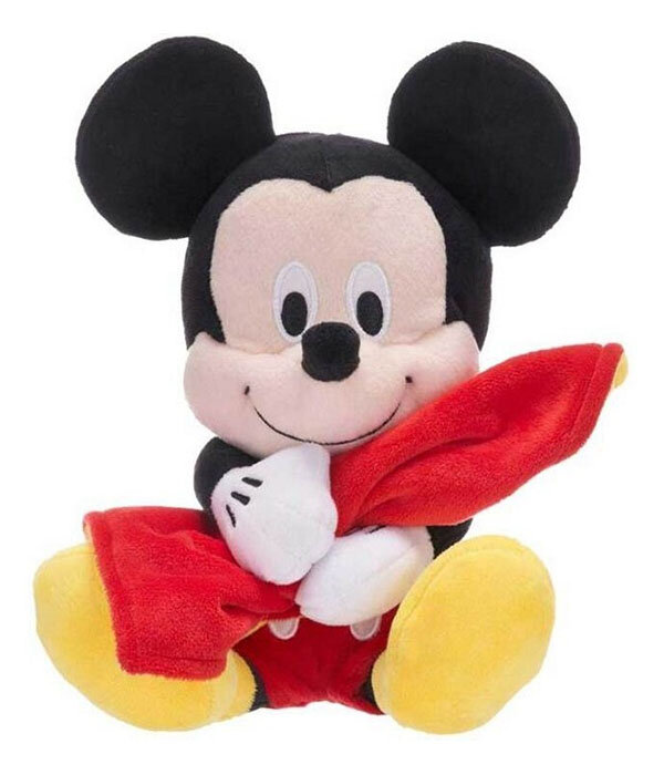 Disney Mickey Mouse knuffel met doekje