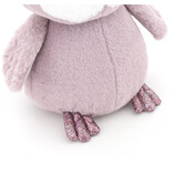Orange Toys Paarse uil knuffel met glitterogen (fluffies)