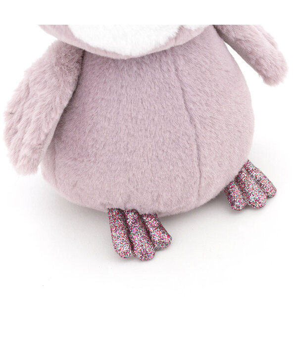 Orange Toys Paarse uil knuffel met glitterogen (fluffies)