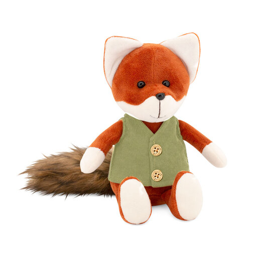 Orange Toys Vos knuffel met vest (Life Collectie)