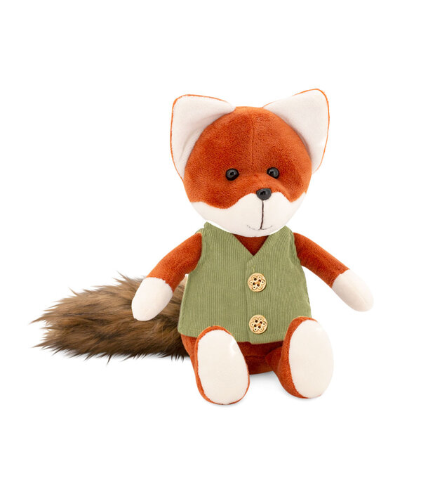 Orange Toys Vos knuffel met vest (Life Collectie)