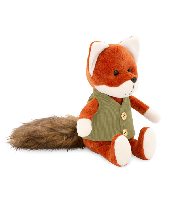 Orange Toys Vos knuffel met vest (Life Collectie)