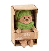Orange Toys Egel knuffel met muts en sjaal (Life Collectie)
