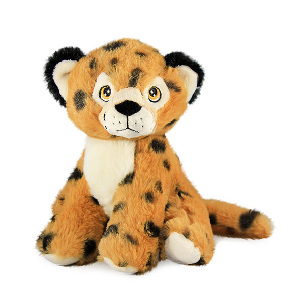 Cheeta knuffel zittend (ECO)