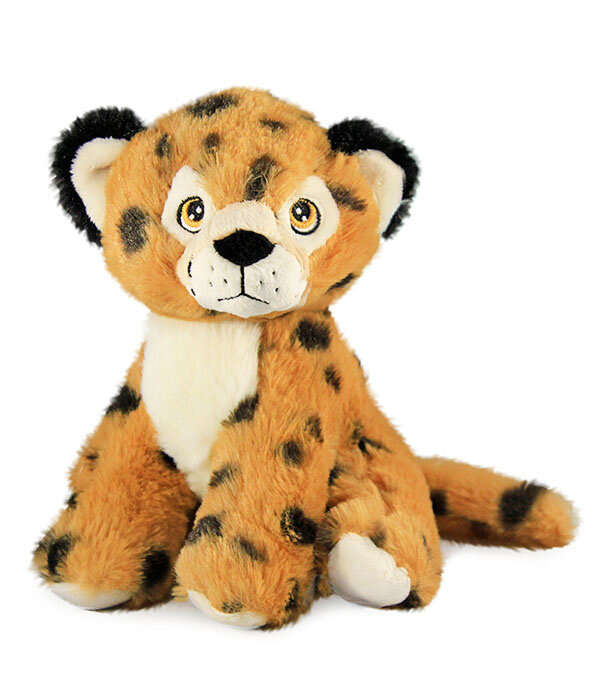 Cheeta knuffel zittend (ECO)