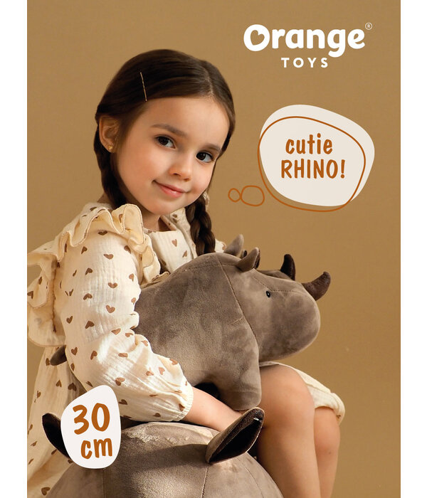 Neushoorn knuffel (Orange Toys)