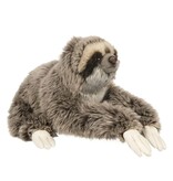 Uni Toys Luiaard knuffel met klittenband