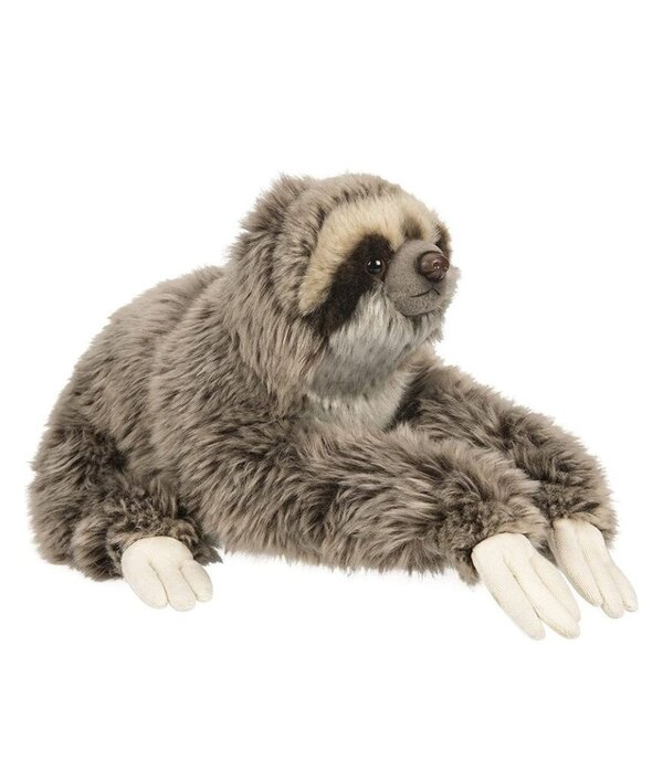 Uni Toys Luiaard knuffel met klittenband