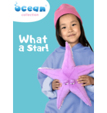 Orange Toys Zeester knuffel paars (grappig, Ocean Collection)