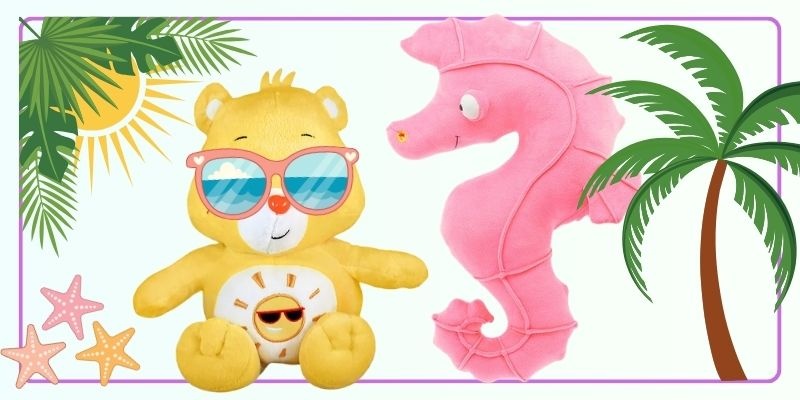 De leukste knuffels voor in de zomer en op vakantie!