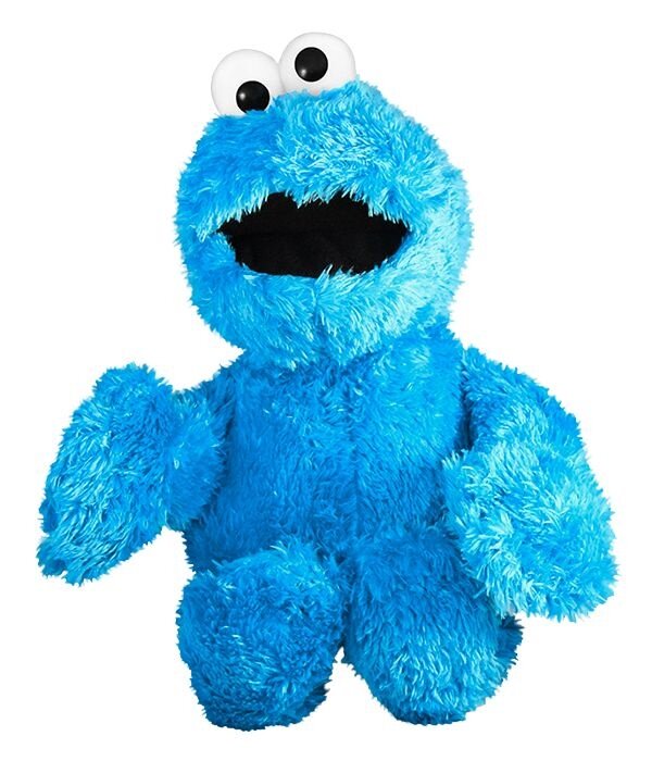 Sesamstraat Sesamstraat Koekiemonster knuffel, 38 cm