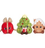Kawaii Kuties Kawaii Kuties Kerst knuffels - kerstboom, cadeau of gemberkoekhuis