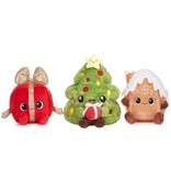 Kawaii Kuties Kawaii Kuties Kerst knuffels - kerstboom, cadeau of gemberkoekhuis