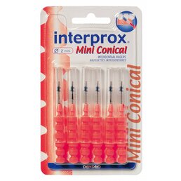 Interprox Regular Mini Conical rood 2 - 4 mm