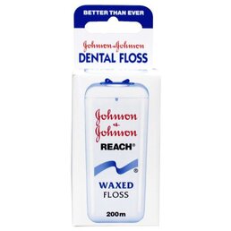 Johnson & Johnson Reach Waxed Floss, 200 m